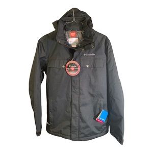NWT - Columbia Hooded Eagles Call Insulated Jacket - Black - Medium
